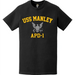 USS Manley (APD-1) T-Shirt Tactically Acquired   