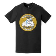 USS McInerney (FFG-8) Logo Emblem Distressed T-Shirt Tactically Acquired   