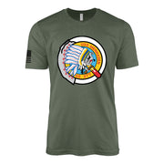USS Menhaden (SS-377) Balao-Class Submarine T-Shirt - Military Green