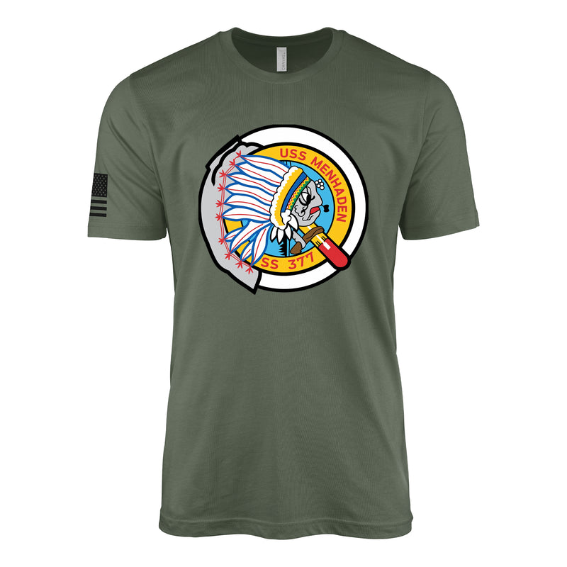 USS Menhaden (SS-377) Balao-Class Submarine T-Shirt