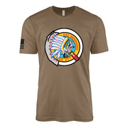 USS Menhaden (SS-377) Balao-Class Submarine T-Shirt - Woodland Brown