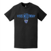USS Midway (CV-41) Modern Logo Design T-Shirt Tactically Acquired   