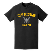 USS Midway (CVA-41) Navy Eagle T-Shirt Tactically Acquired   
