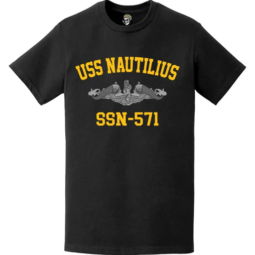 USS Nautilius (SSN-571) Submarine T-Shirt Tactically Acquired   