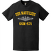 USS Nautilius (SSN-571) Submarine T-Shirt Tactically Acquired   