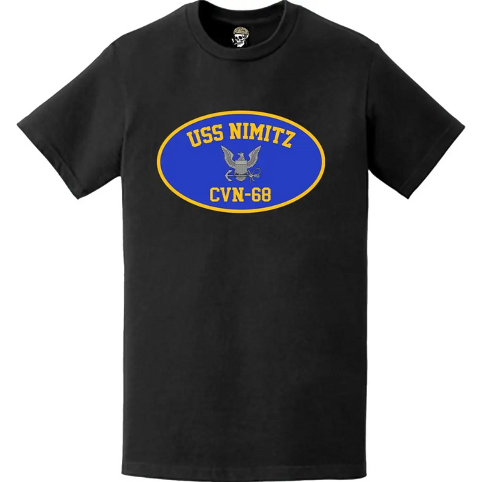 USS Nimitz (CVN-68) Aircraft Carrier T-Shirt Tactically Acquired   