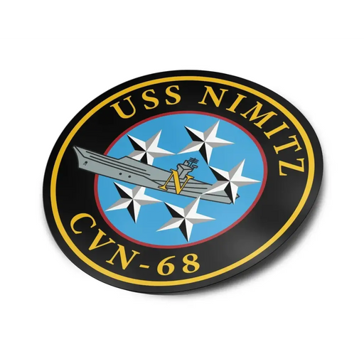 USS Nimitz (CVN-68) Die-Cut Vinyl Sticker Decal Tactically Acquired   
