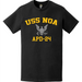 USS Noa (APD-24) T-Shirt Tactically Acquired   