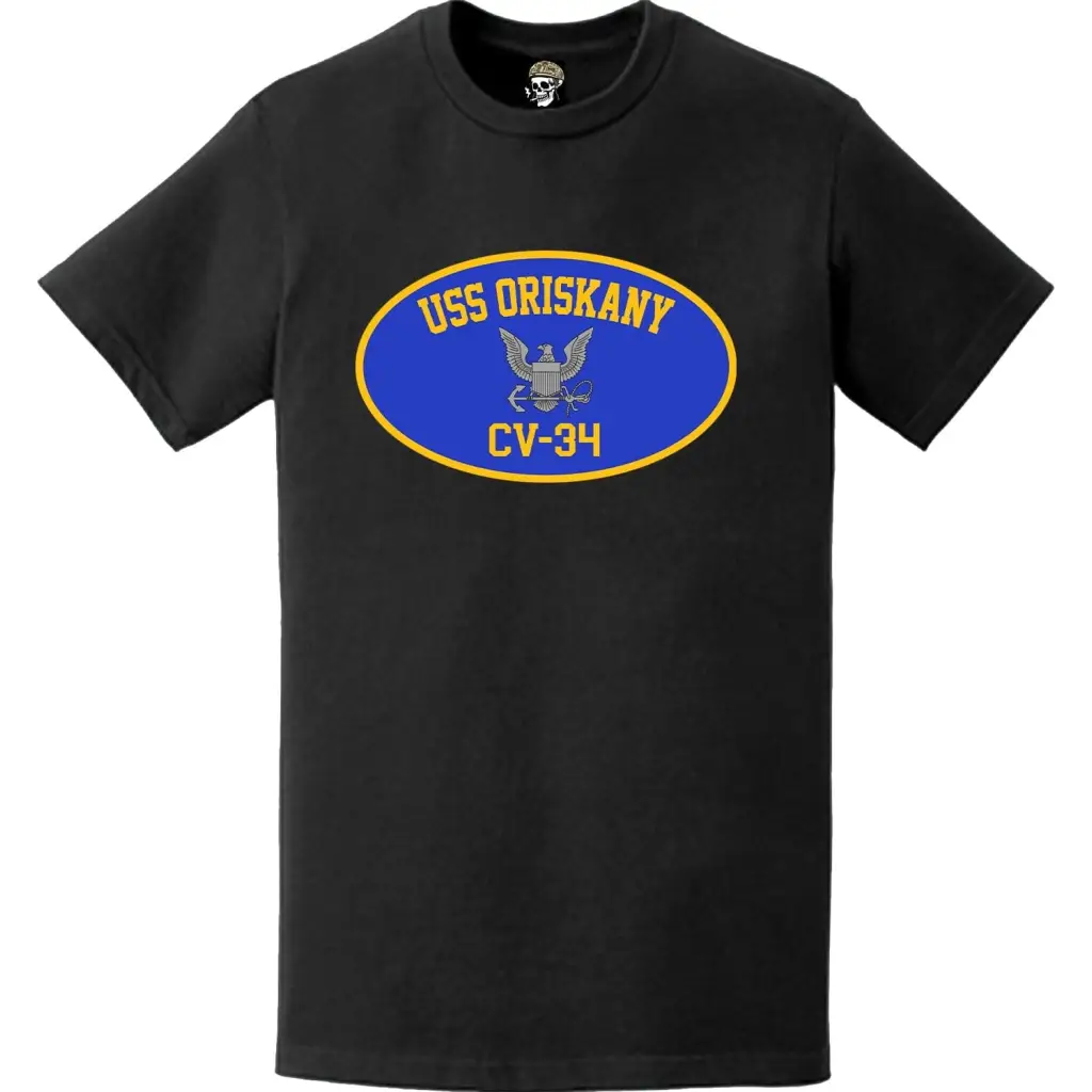 USS Oriskany (CV-34) Aircraft Carrier T-Shirt Tactically Acquired   