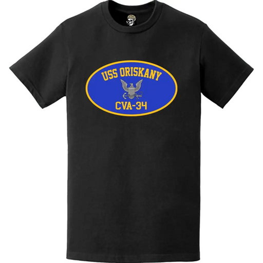 USS Oriskany (CVA-34) Aircraft Carrier T-Shirt Tactically Acquired   