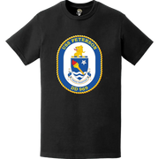 USS Peterson (DD-969) Ship's Crest Logo T-Shirt Tactically Acquired   