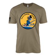 USS Raton (SS-270) Gato-Class Submarine T-Shirt - Coyote Brown