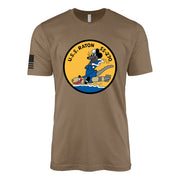USS Raton (SS-270) Gato-Class Submarine T-Shirt - Woodland Brown