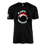 USS Razorback (SS-394) Balao-Class Submarine T-Shirt - Black
