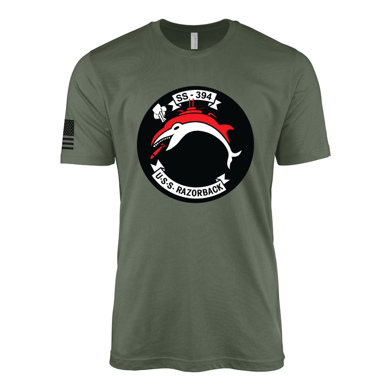USS Razorback (SS-394) Balao-Class Submarine T-Shirt