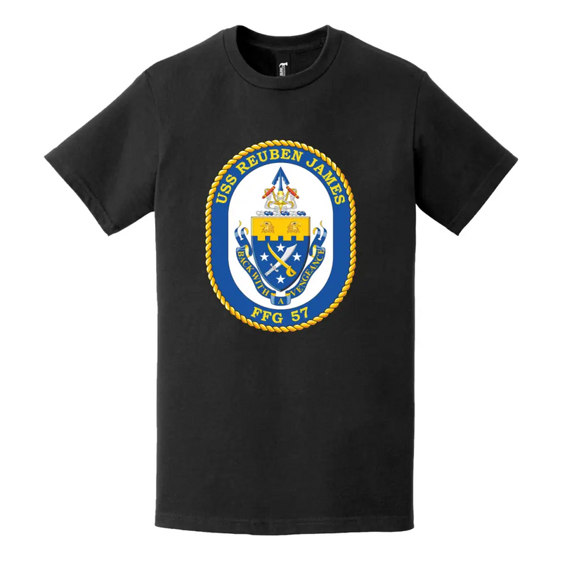 USS Reuben James (FFG-57) Logo Emblem T-Shirt