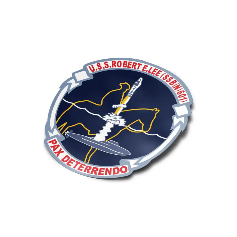 USS Robert E. Lee (SSBN-601) Die-Cut Vinyl Sticker Decal