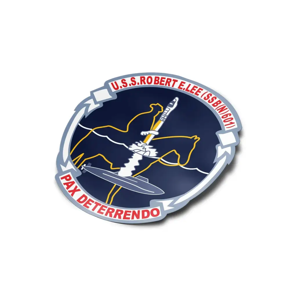 USS Robert E. Lee (SSBN-601) Die-Cut Vinyl Sticker Decal Tactically Acquired   