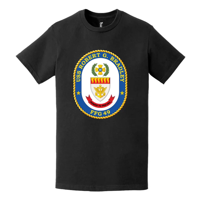 USS Robert G. Bradley (FFG-49) Logo Emblem T-Shirt Tactically Acquired   