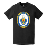 USS Rodney M. Davis (FFG-60) Logo Emblem T-Shirt Tactically Acquired   