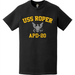 USS Roper (APD-20) T-Shirt Tactically Acquired   