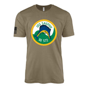 USS Sailfish (SS-572) Sailfish-Class Submarine T-Shirt - Coyote Brown