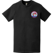 USS Salmon (SS-573) Submarine Left Chest Logo T-Shirt Tactically Acquired   