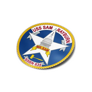 USS Sam Rayburn (SSBN-635) Die-Cut Vinyl Sticker Decal Tactically Acquired   