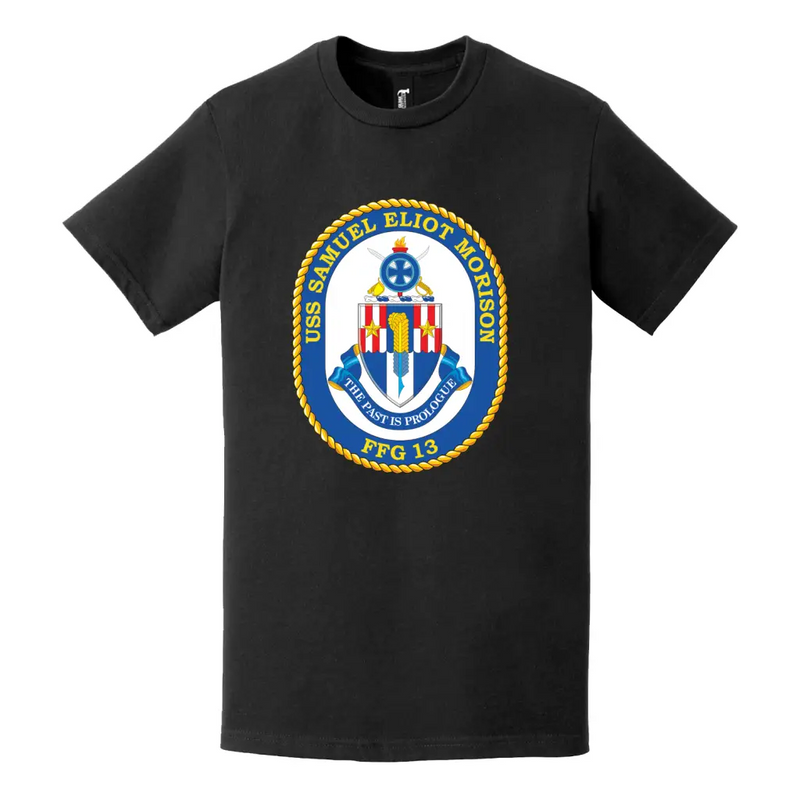 USS Samuel Eliot Morison (FFG-13) Logo Emblem T-Shirt