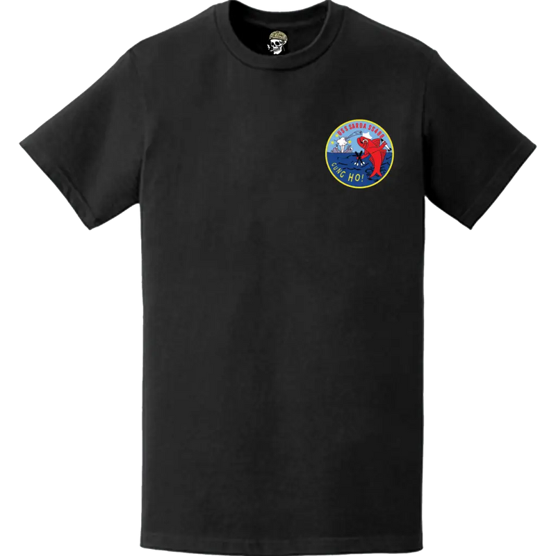USS Sarda (SS-488) Submarine Left Chest Logo Emblem T-Shirt