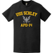 USS Schley (APD-14) T-Shirt Tactically Acquired   