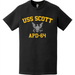 USS Scott (APD-64) T-Shirt Tactically Acquired   