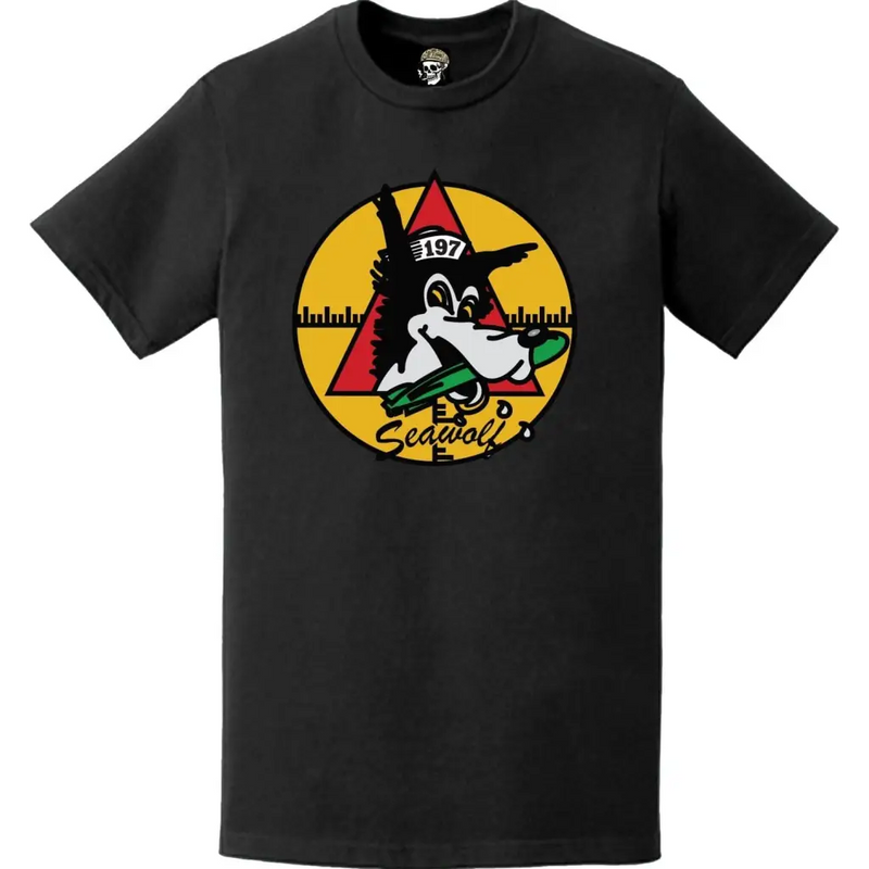 USS Seawolf (SS-197) Submarine Logo T-Shirt