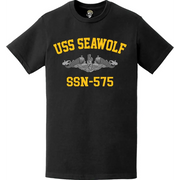 USS Seawolf (SSN-575) Submarine T-Shirt Tactically Acquired   