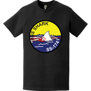 USS Shark (SS-174) Submarine Logo Emblem T-Shirt Tactically Acquired   