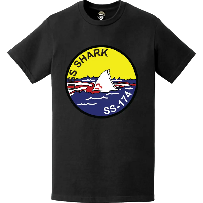 USS Shark (SS-174) Submarine Logo Emblem T-Shirt