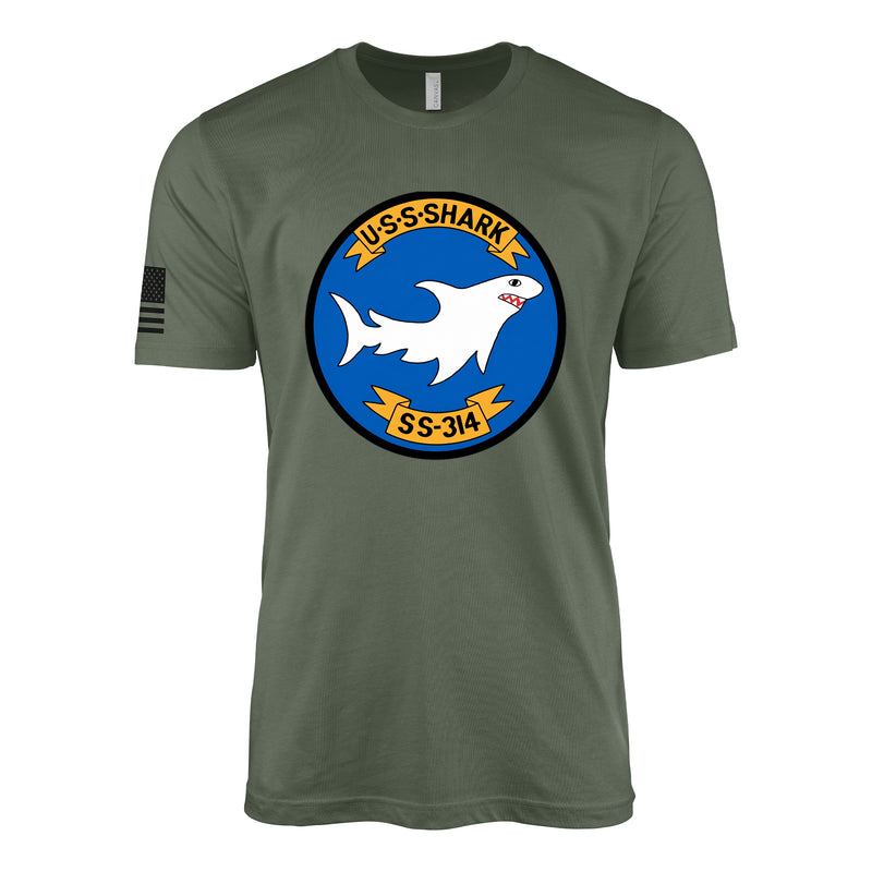 USS Shark (SS-314) Balao-Class Submarine T-Shirt