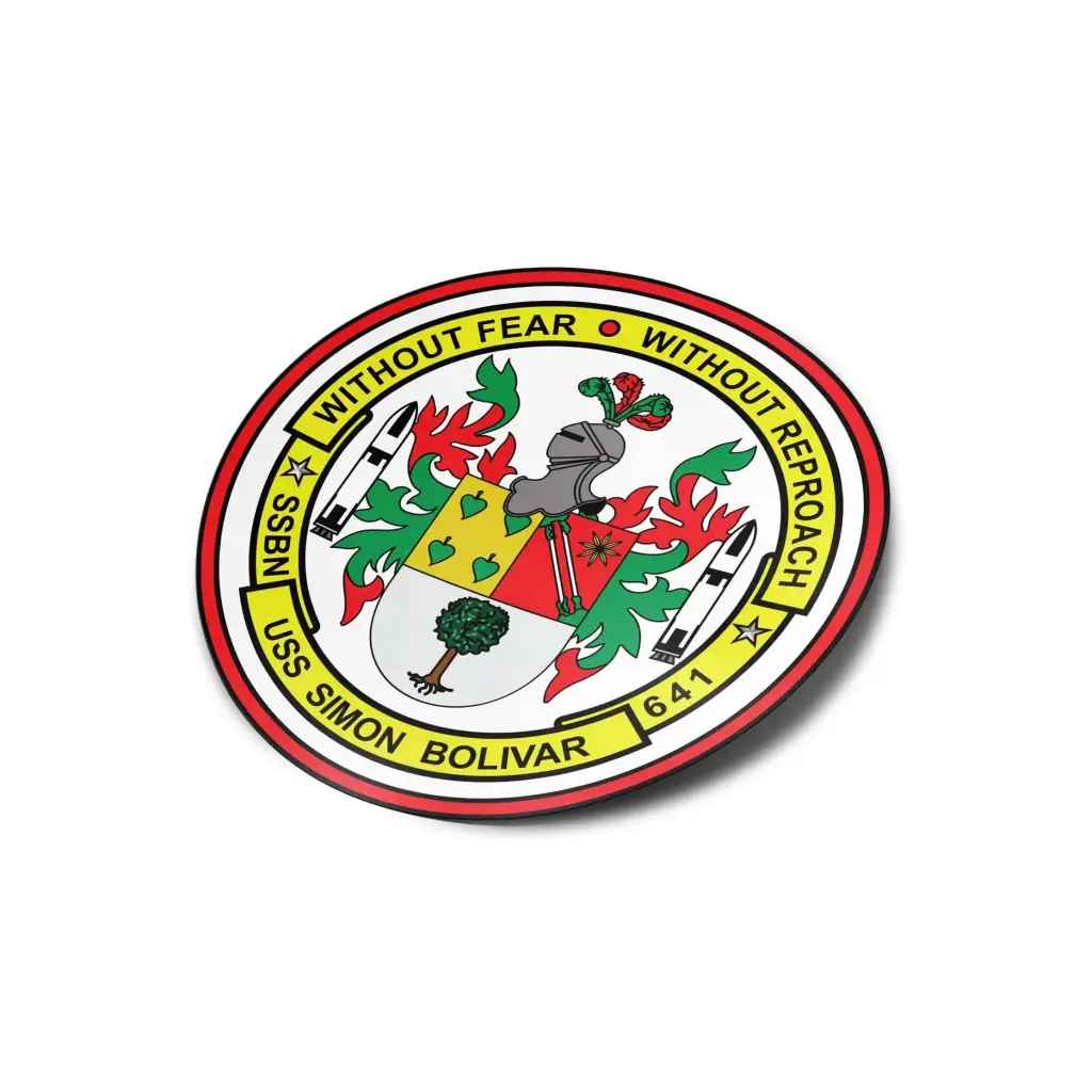 USS Simon Bolivar (SSBN-641) Die-Cut Vinyl Sticker Decal Tactically Acquired   