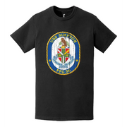 USS Simpson (FFG-56) Logo Emblem Distressed T-Shirt Tactically Acquired   