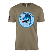 USS Spikefish (SS-404) Tench-Class Submarine T-Shirt - Coyote Brown