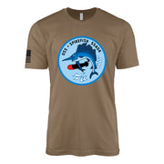 USS Spikefish (SS-404) Tench-Class Submarine T-Shirt - Woodland Brown