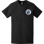 USS Spinax (SS-489) Submarine Left Chest Logo Emblem T-Shirt Tactically Acquired   