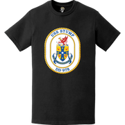 USS Stump (DD-978) Ship's Crest Logo T-Shirt Tactically Acquired   