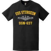 USS Sturgeon (SSN-637) Submarine T-Shirt Tactically Acquired   