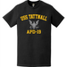 USS Tattnall (APD-19) T-Shirt Tactically Acquired   