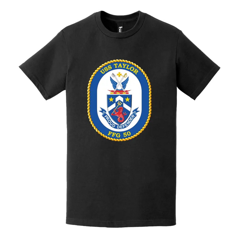 USS Taylor (FFG-50) Logo Emblem T-Shirt