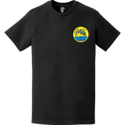 USS Tench (SS-417) Submarine Left Chest Logo Emblem T-Shirt Tactically Acquired   