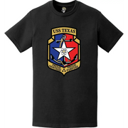 USS Texas (CGN-39) Ship's Crest Logo T-Shirt Tactically Acquired   