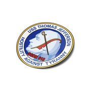 USS Thomas Jefferson (SSBN-618) Die-Cut Vinyl Sticker Decal Tactically Acquired   
