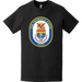 USS Thomas S. Gates (CG-51) Ship's Crest Logo T-Shirt Tactically Acquired   